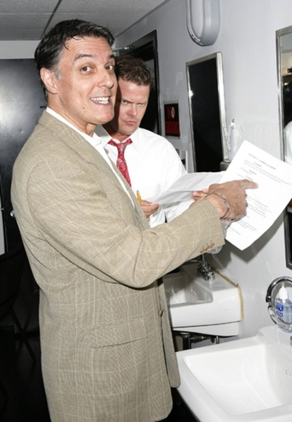 Robert Cuccioli and Clarke Thorell at 