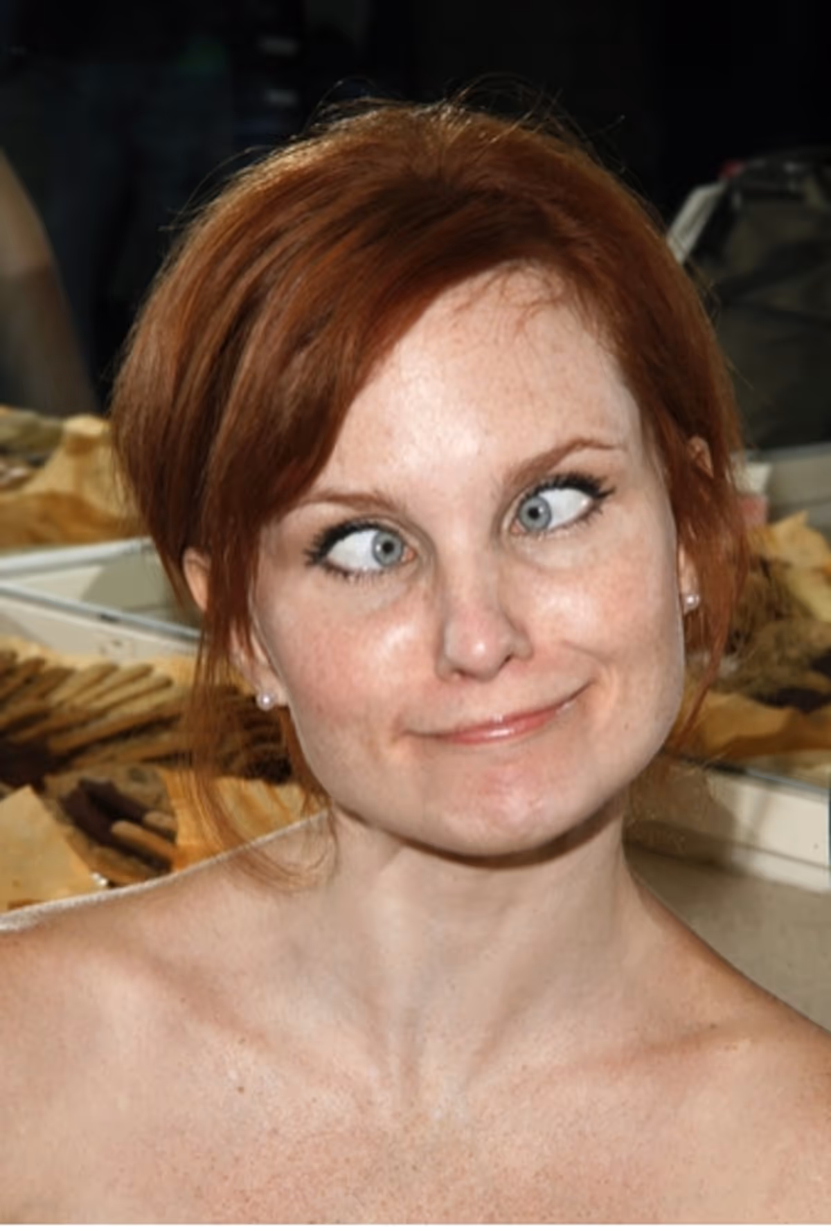 Autumn Hurlbert at Backstage at Variations on Shakespeare