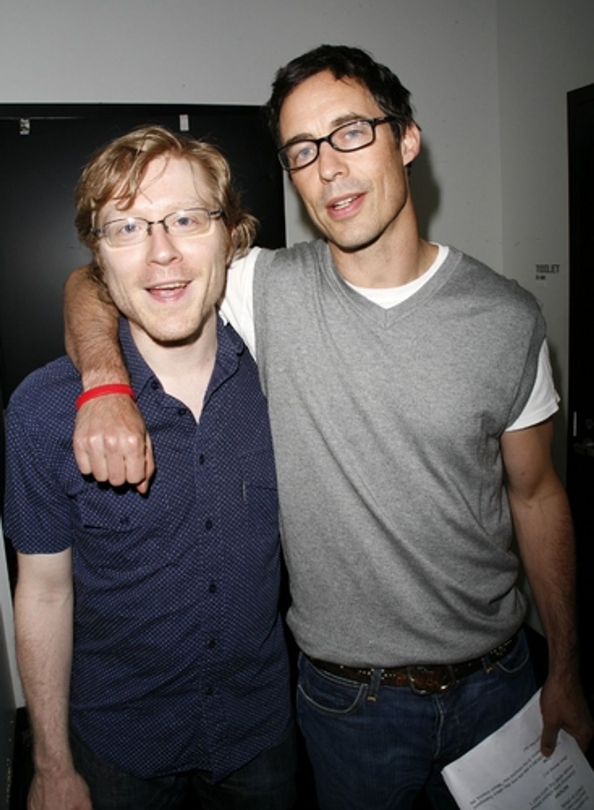 Anthony Rapp and Tom Cavenaugh at 