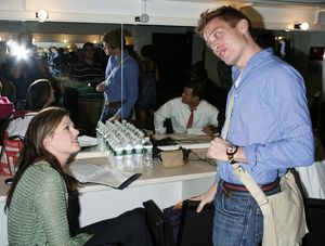 Barrett Foa and Kate Shindle @ BroadwayWorld Barrett Foa and Kate Shindle Photo