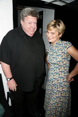 George Wendt and Martha Plimpton @ BroadwayWorld George Wendt and Martha Plimpton Photo