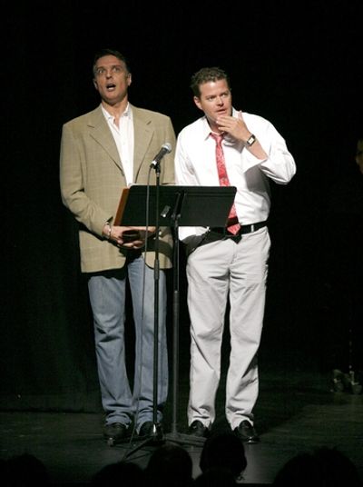 Robert Cuccioli and Clarke Thorell Photo