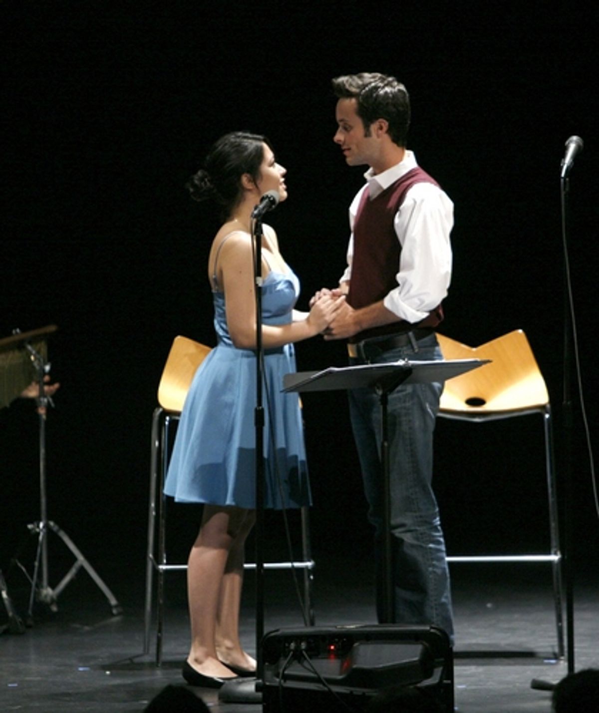 Erik Keiser and Sara Michelle Valencia at Variations on  Shakespeare Performance