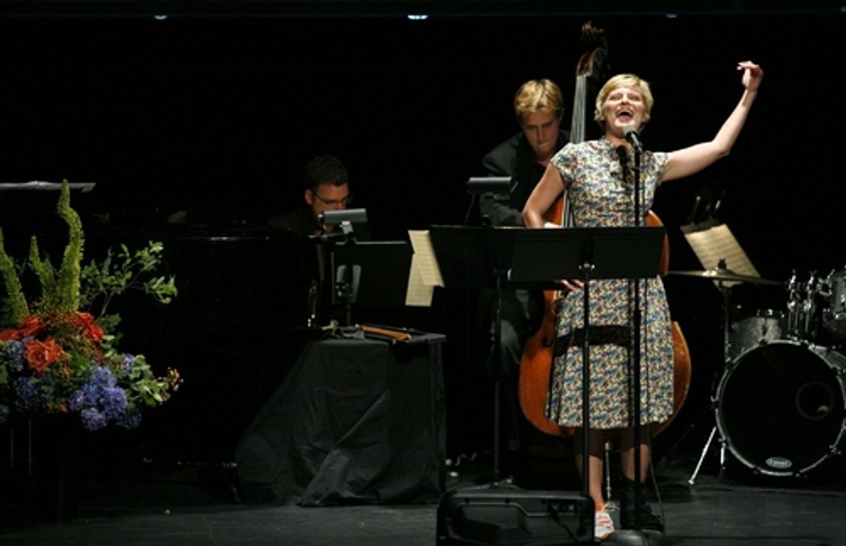 Martha Plimpton at Variations on  Shakespeare Performance