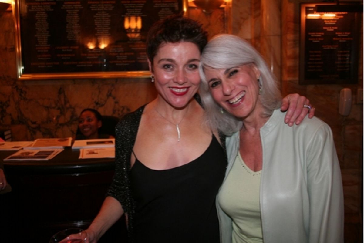 Christine Andreas and Jamie de Roy at 