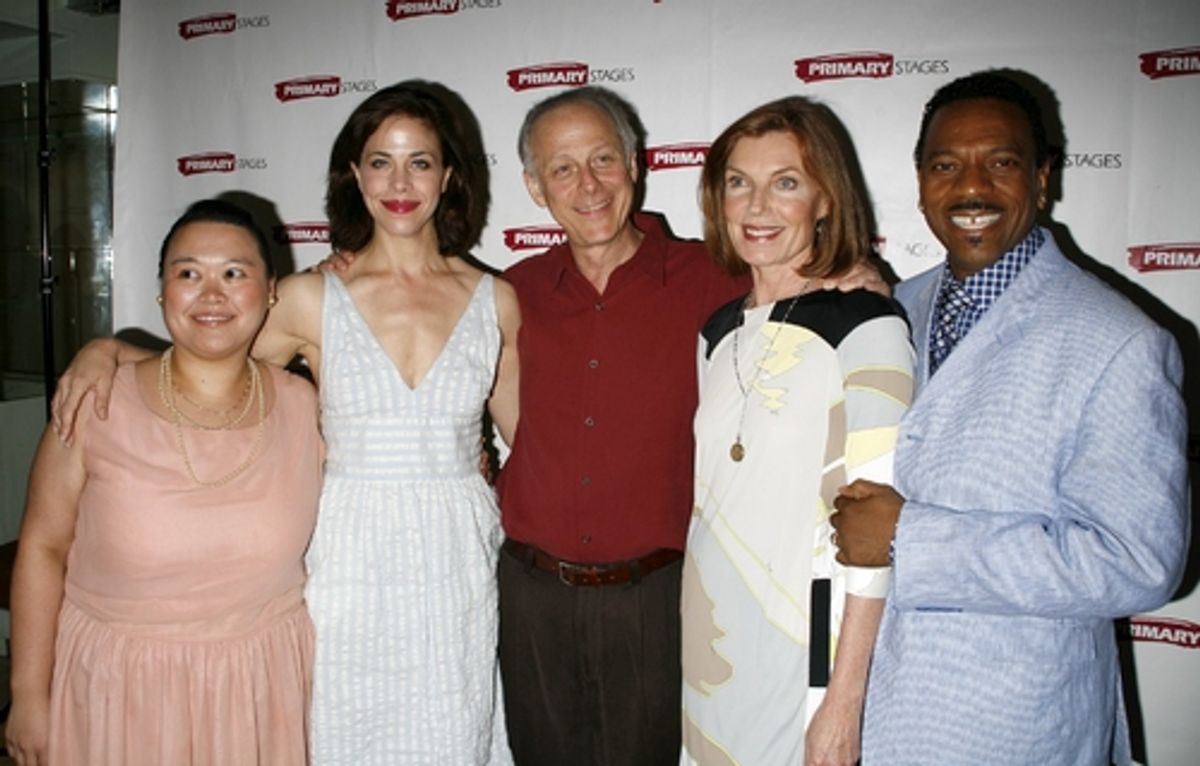 Carmen M. Herlihy, Jennifer Regan. Mark Blum. Susan Sullivan, and Dathan B. Williams at 