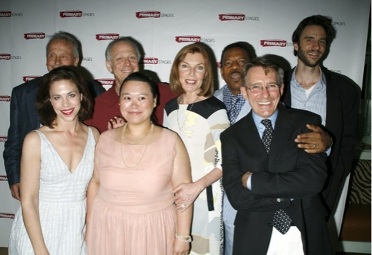 A.R. Gurney, Carmen M. Herlihy, Jennifer Regan. Mark Blum. Susan Sullivan, Dathan B. Williams. James Waterston, and Mark Lamos at 