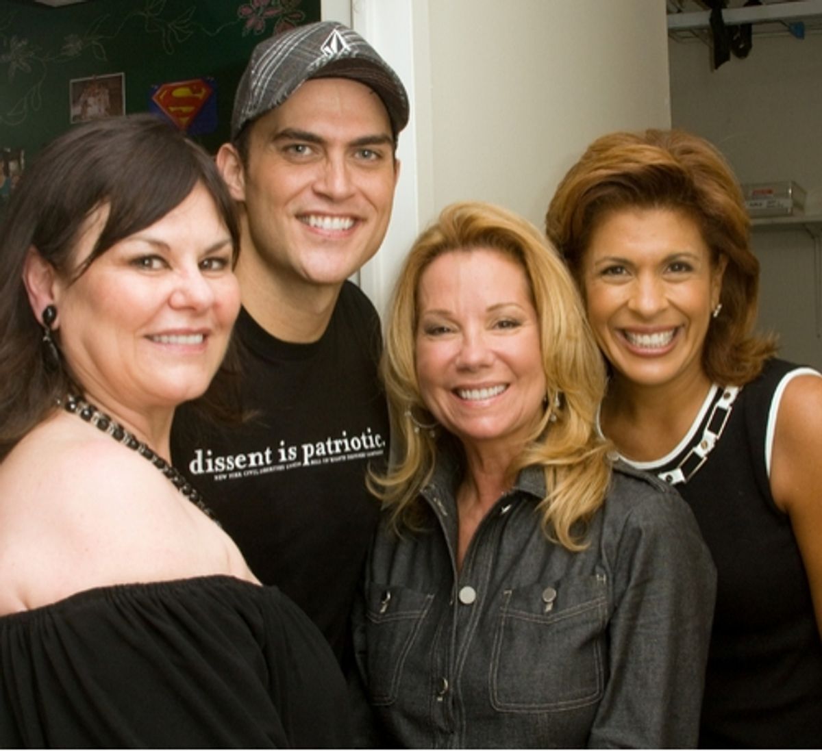 Sunny Jean Luciani, Cheyenne Jackson, Kathie Lee Gifford, Hoda Kotb
 at 
