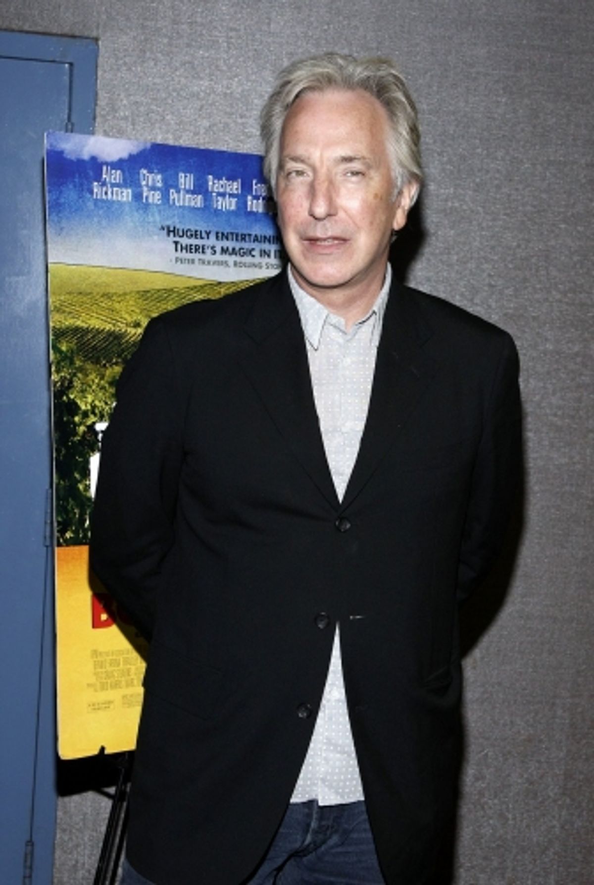Alan Rickman at 'Bottle Shock' Screening