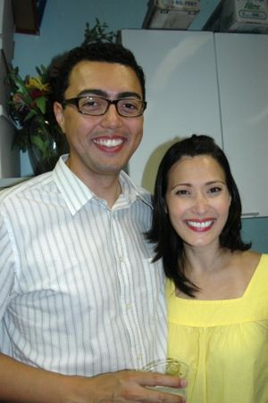 Graham Stevens and Ann Sanders
 Photo