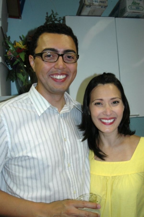 Graham Stevens and Ann Sanders
 Photo