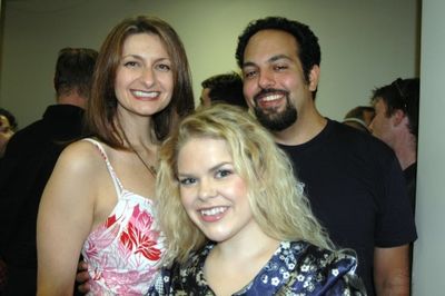 Sara Wordsworth, Hannah Laird and Adam Matta
 Photo