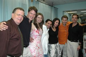 James Morgan, Greg Christopher, Sara Wordsworth, Joe Calarco(Director) Kristen Anders Photo