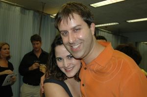 Elisa Spencer (York's General Manager) and Russell M. Kaplan Photo