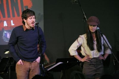 John Gallagher, Jr. and Lauren Pritchard Photo