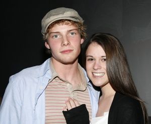 Hunter Parrish and Alexandra Socha Photo