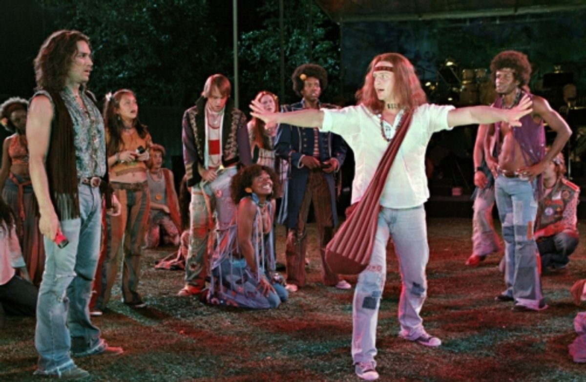 Will Swenson, Jonathan Groff and Tribe at 