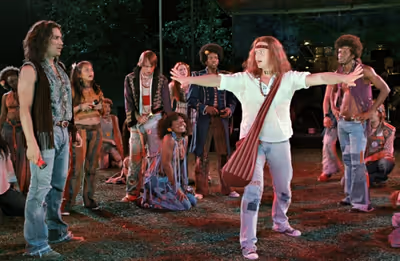 Will Swenson, Jonathan Groff and Tribe Photo