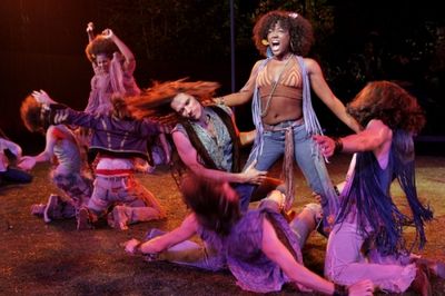 Patina Renea Miller and Nicole Lewis perform "White Boys"  Photo