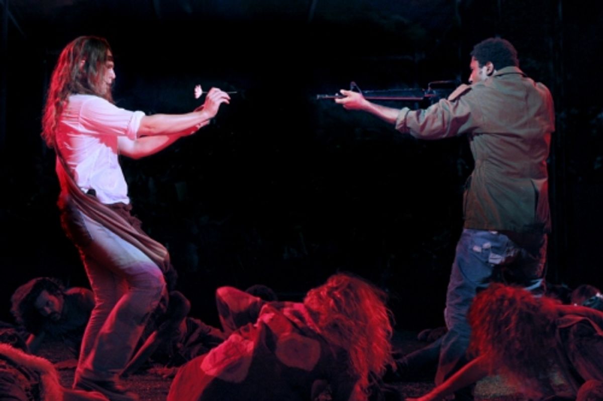 Jonathan Groff and Tommar Wilson at 