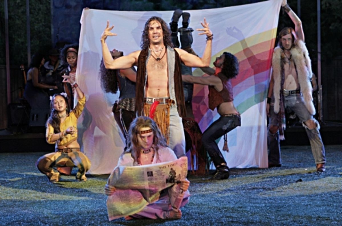 Will Swenson and Jonathan Groff at 