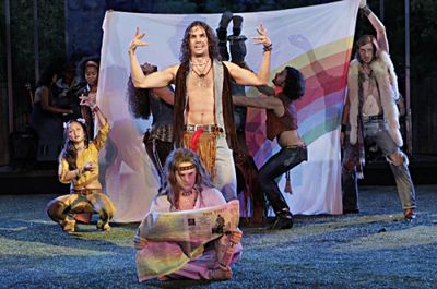 Will Swenson and Jonathan Groff Photo
