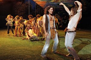 Will Swenson and Jonathan Groff  Photo