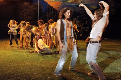 Will Swenson and Jonathan Groff  Photo
