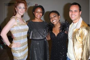 Casey Clark, Nikki RenÃ©e Daniels, Kenita Miller, and Chris Dilley Photo