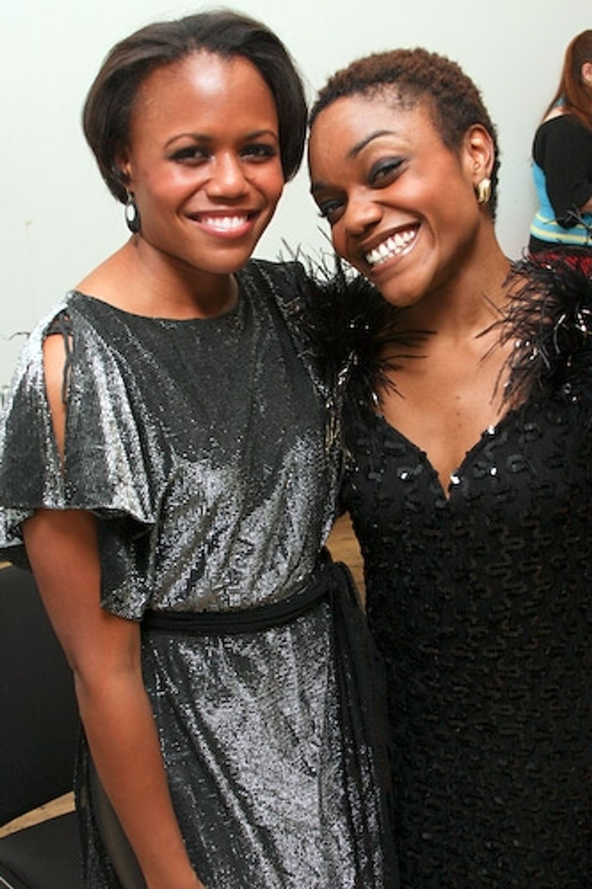 Nikki RenÃ©e Daniels and Kenita Miller at Broadway Loves the 80's