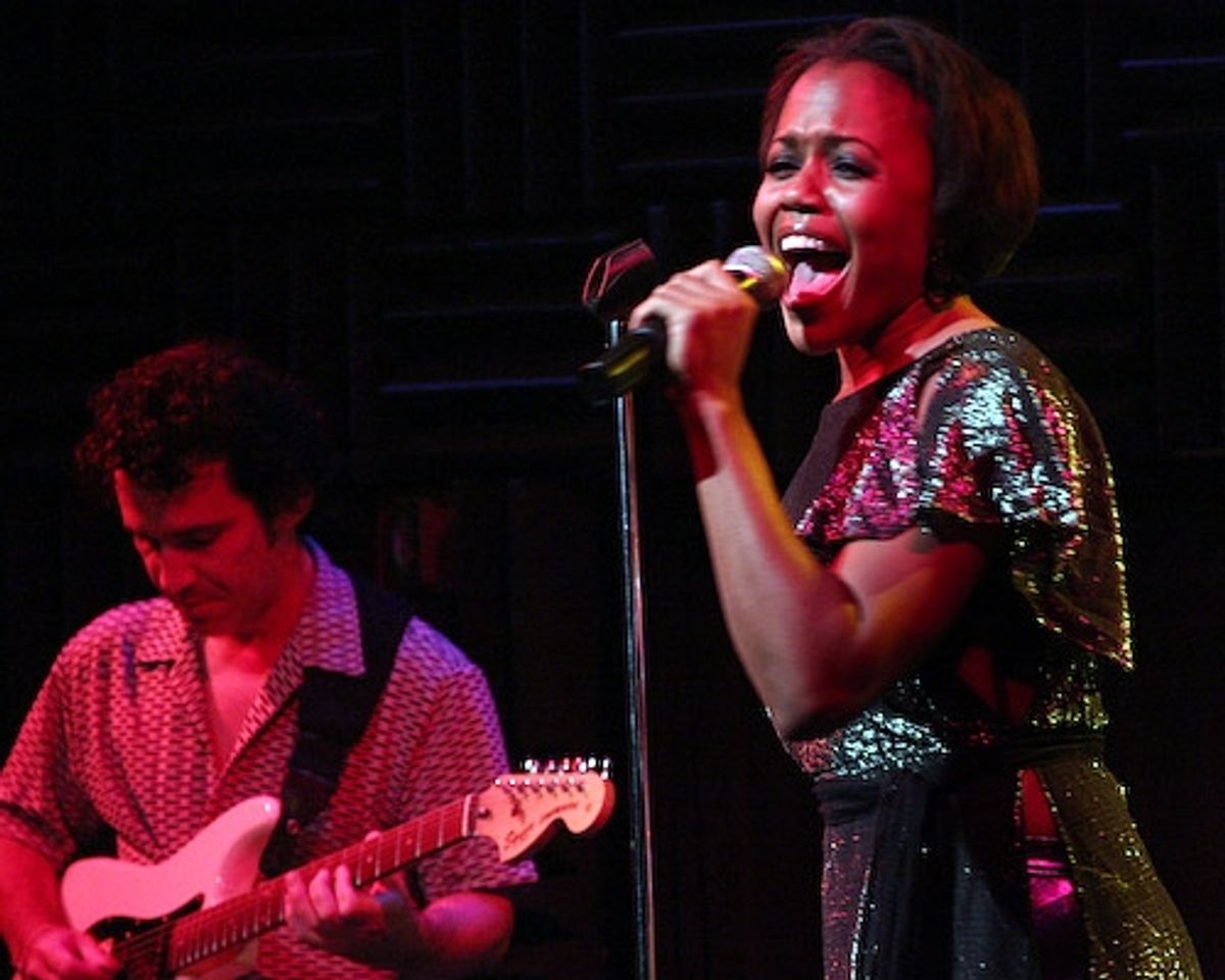 Nikki RenÃ©e Daniels at Broadway Loves the 80's