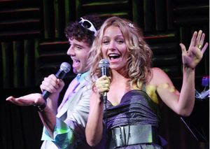 Michael Urie and Becki Newton 
 Photo