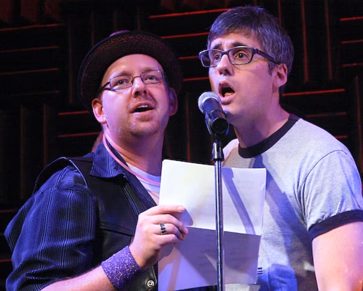 Jamie McGonnigal and Mo Rocca at 