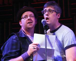 Jamie McGonnigal and Mo Rocca Photo