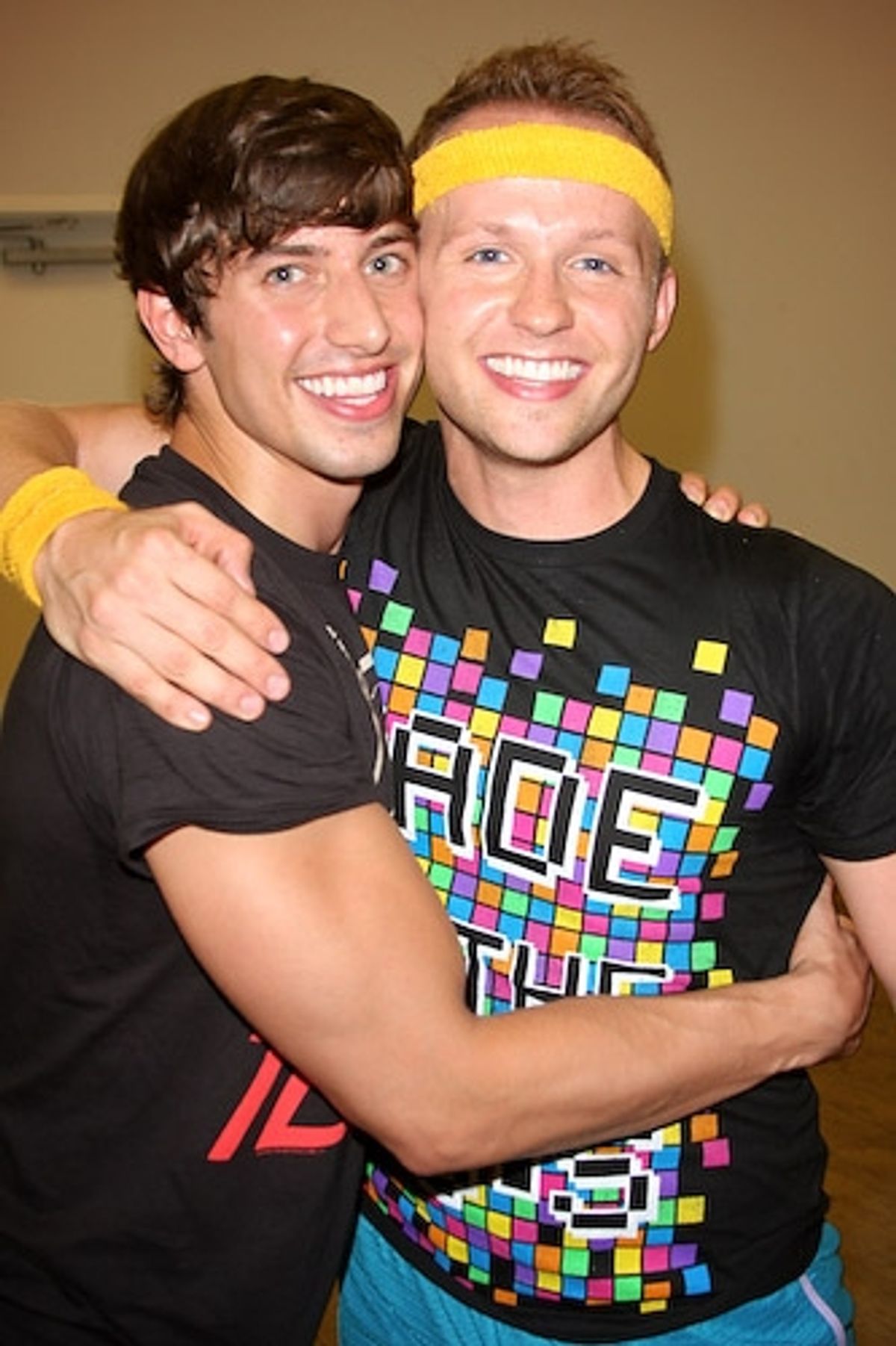Nick Adams and Marty Thomas at Broadway Loves the 80's