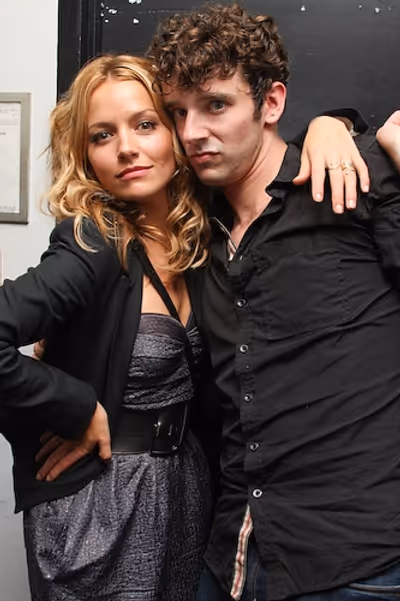 Becki Newton and Michael Urie Photo