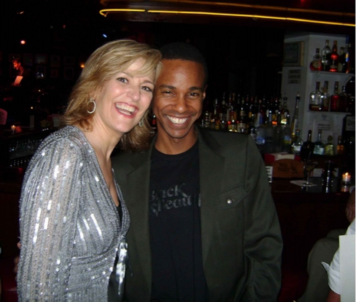 Karen Mason and Tevin Campbell at 