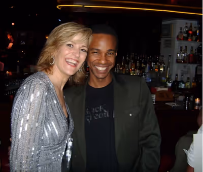 Karen Mason and Tevin Campbell Photo
