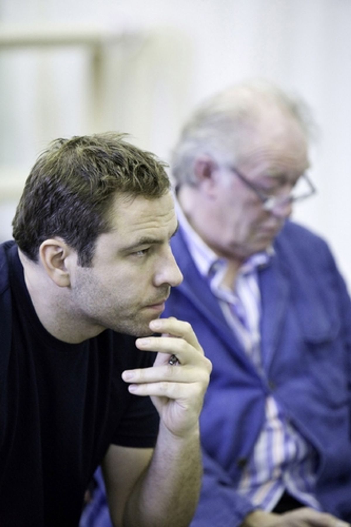 David Walliams and Michael Gambon at 