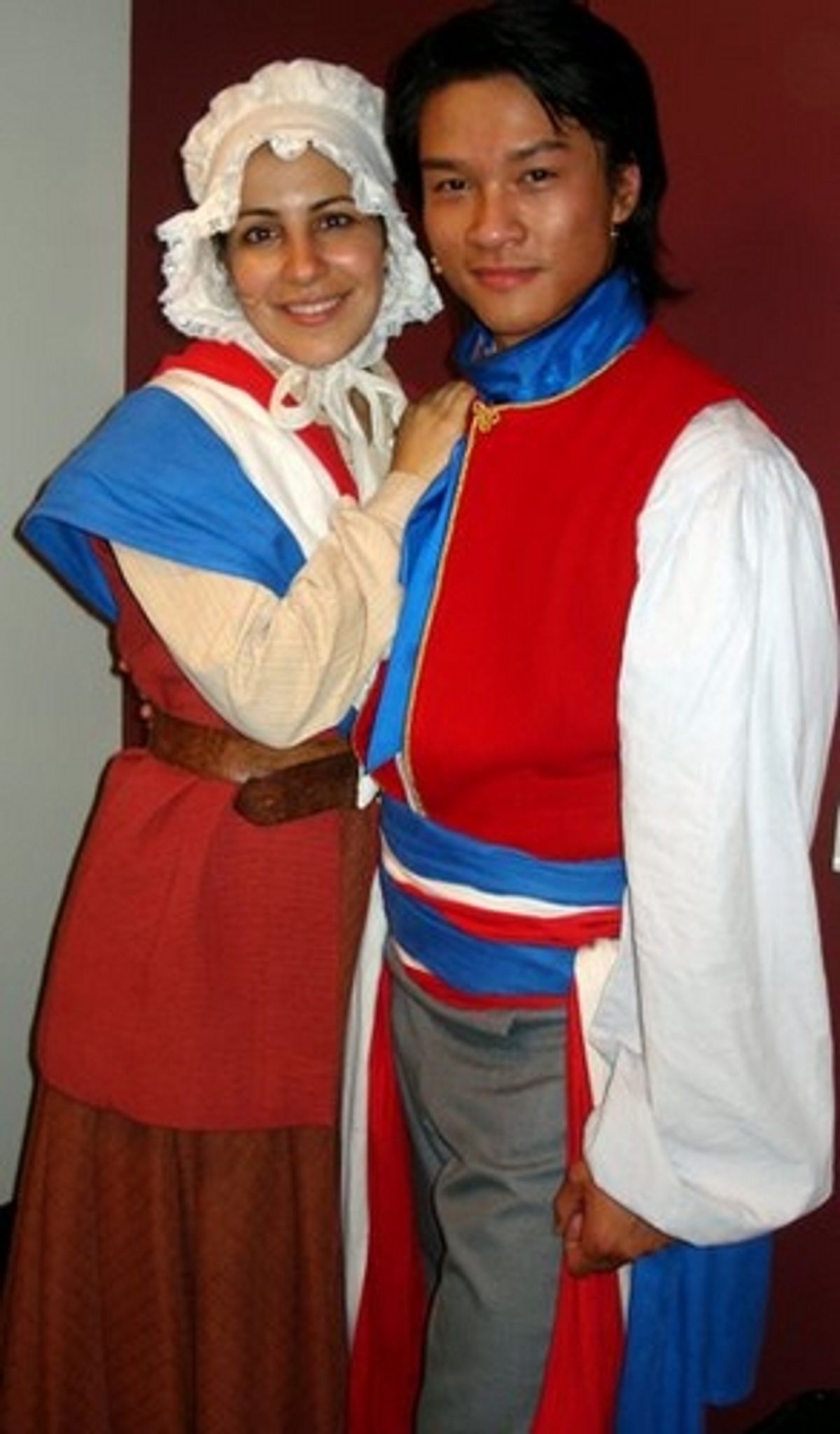 Julie Garnye and Ethan LePhong at 