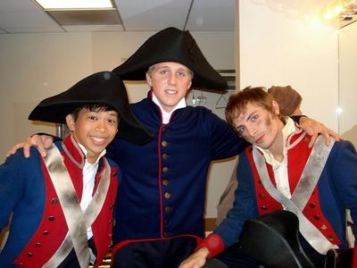 Anton Garsola, Sergio Paquarielo and Frankie Kane Kraft
 Photo