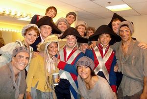 Melora Hardin and Lea Michele with the Les Miz Ensemble @ BroadwayWorld Melora Hardin and Lea Michele with the Les Miz Ensemble Photo