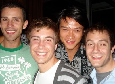 Travis Davidson, Andrew Karl, Ethan LePhong and Christopher Karl
 Photo