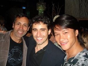 Daniel Guzman, John Lloyd Young and Ethan LePhong @ BroadwayWorld Daniel Guzman, John Lloyd Young and Ethan LePhong Photo