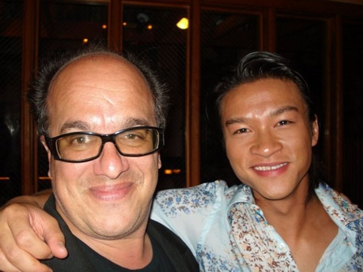 Bruce Newberg and Ethan LePhong at 