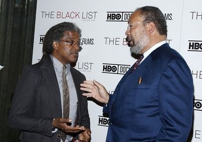  Elvis Mitchell and Richard Parsons Photo