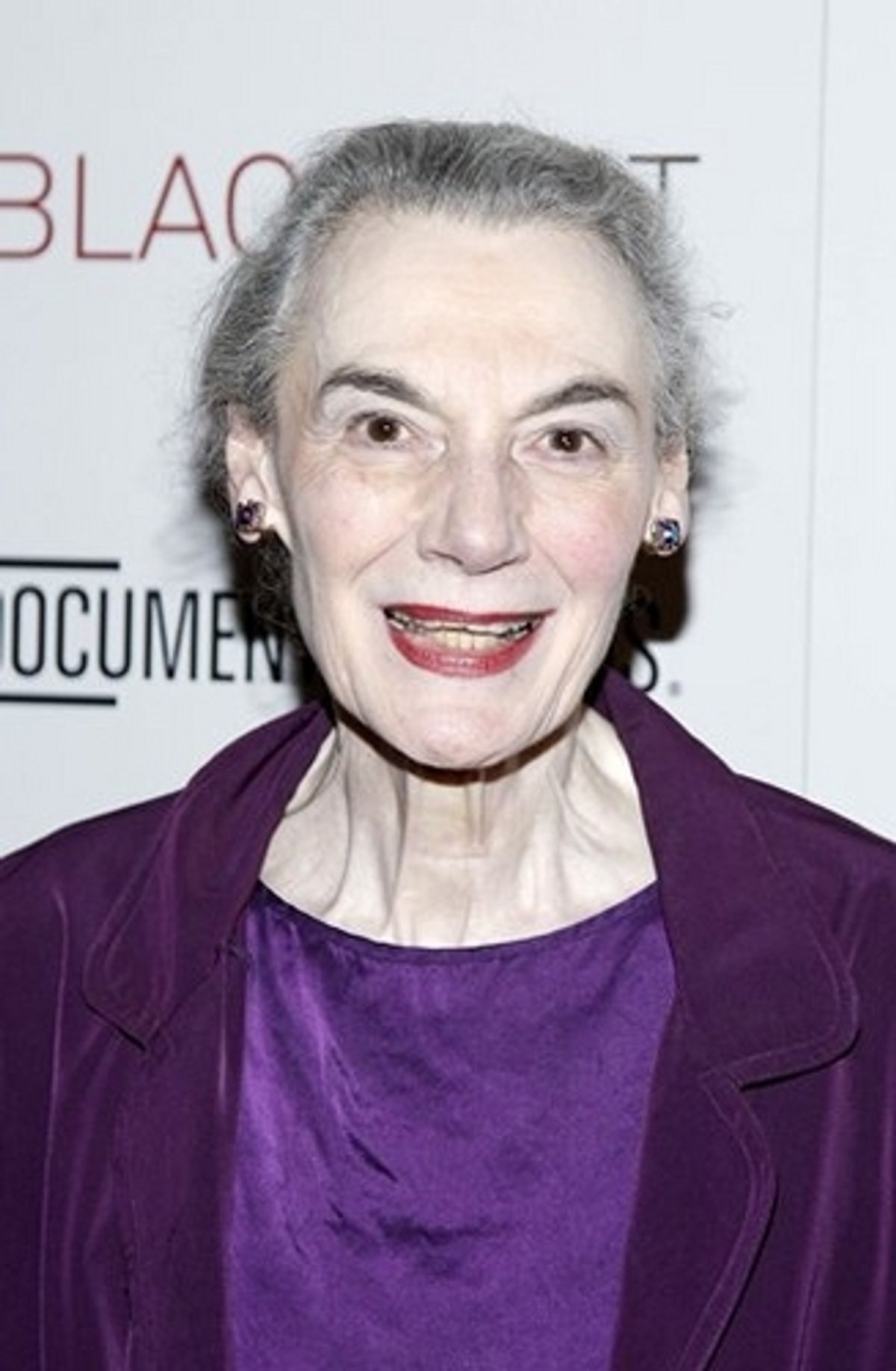 Marian Seldes at NY Premiere of HBO Documentary 'The Blacklist: Vol 1'