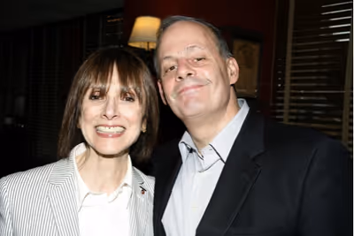 Jean Doumanian and Jeffrey Richards
 Photo