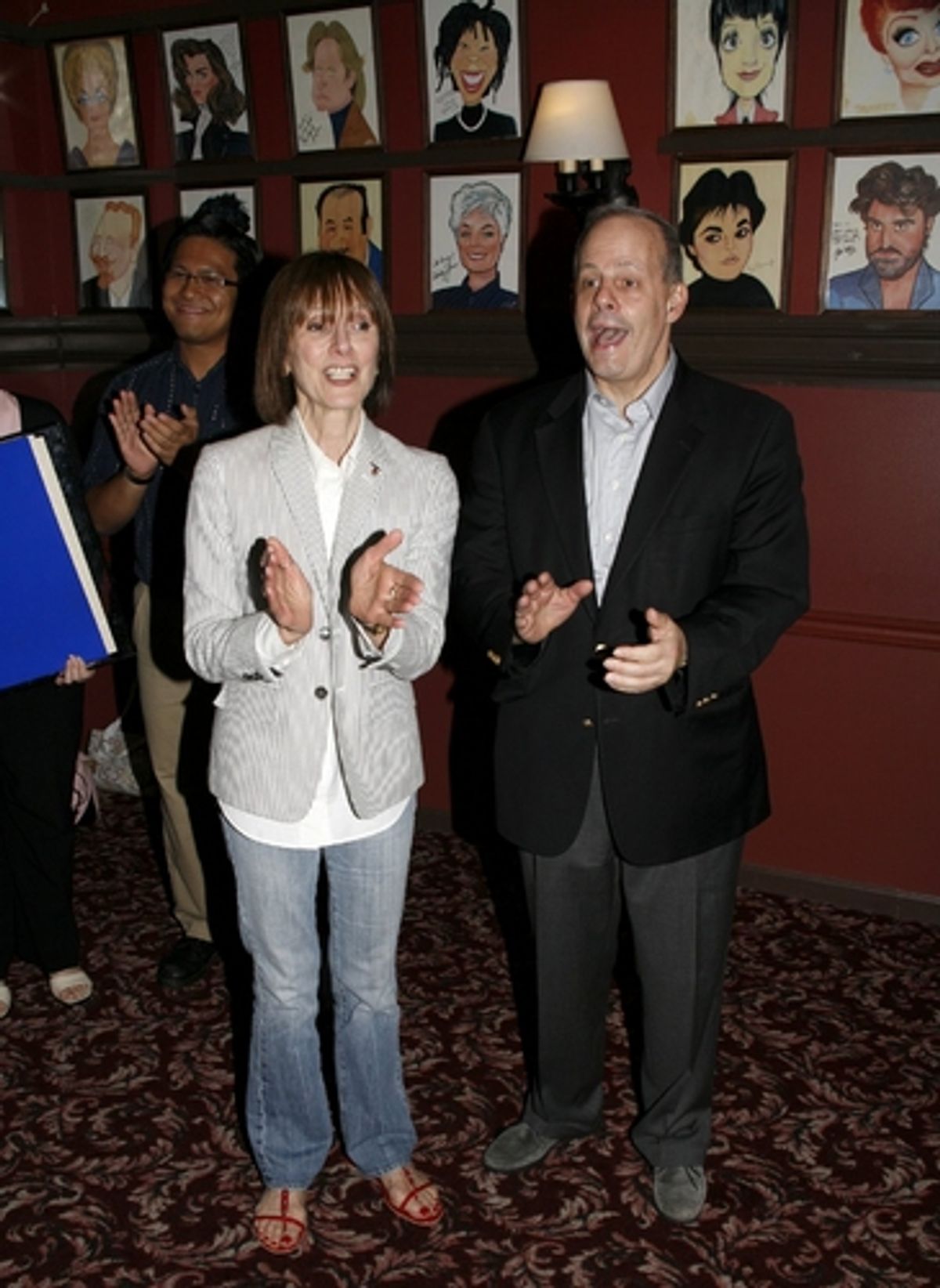 Jean Doumanian and Jeffrey Richards
 at 