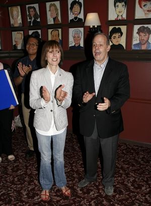 Jean Doumanian and Jeffrey Richards
 Photo